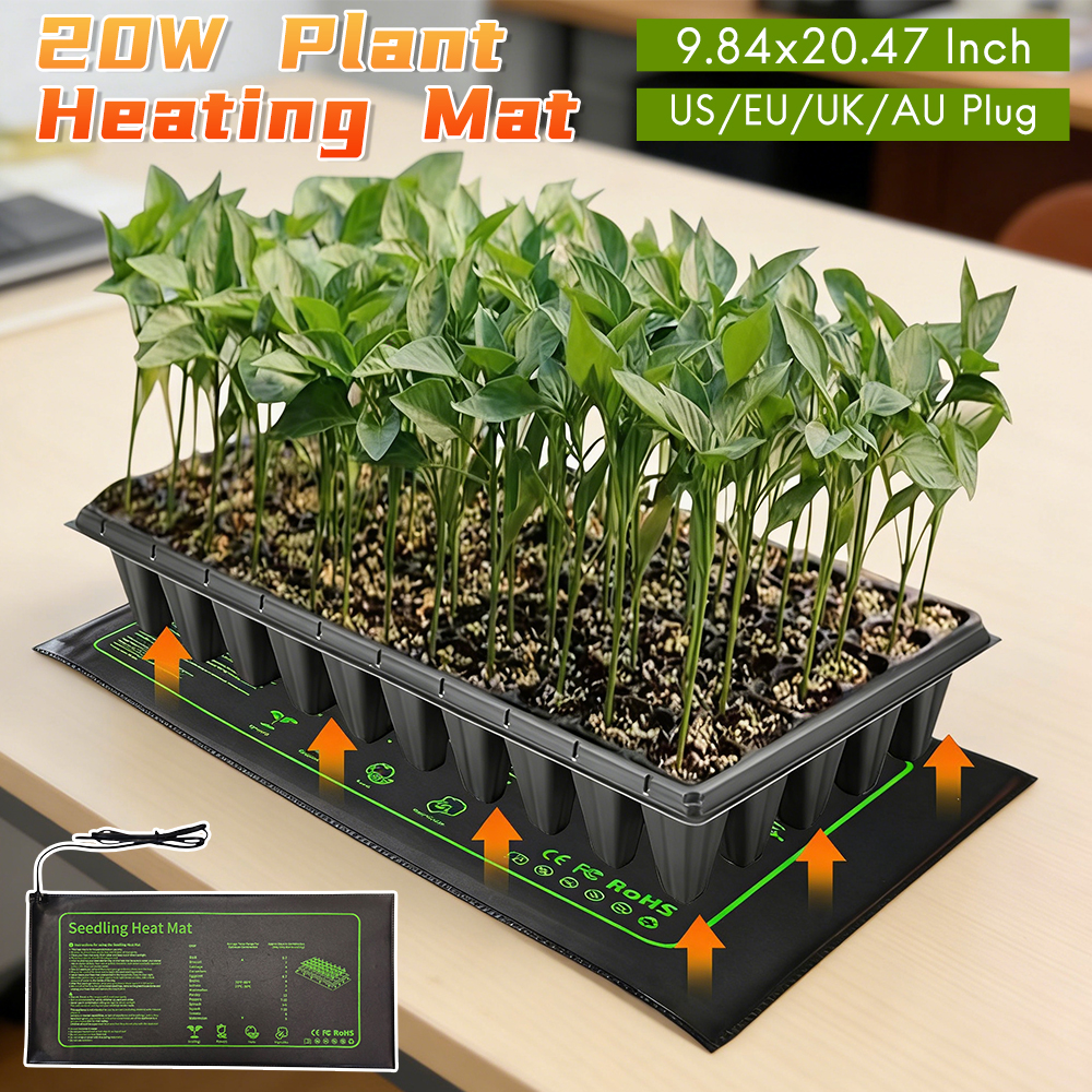 Seedling Heat Pad - 20W Plants Seedling Heating Pad Waterproof
