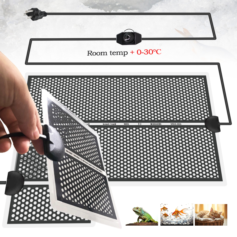 Seedling Heat Pad - 5-20W Garden Seedlings Heating Pad with