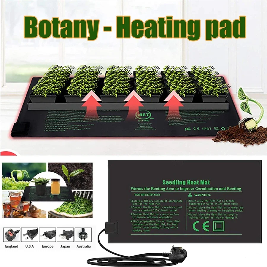 4 Sizes 220V EU Plug Seedling  - Seedling Heat Pad incelemesi ve fiyatı