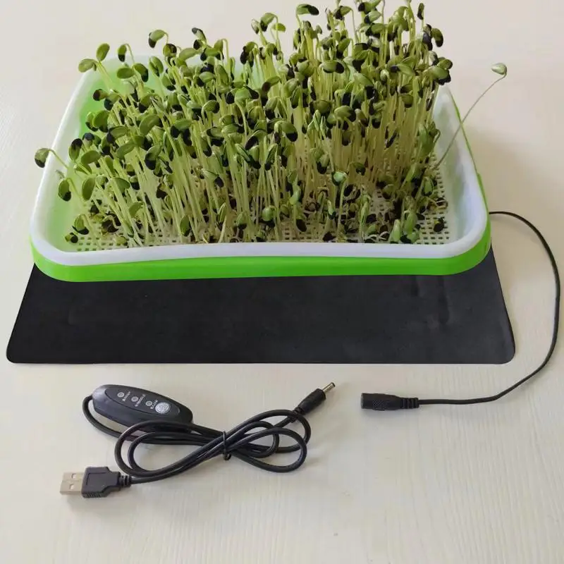 8.5W Plant Heat Mat PVC Leathe - Seedling Heat Pad incelemesi ve fiyatı