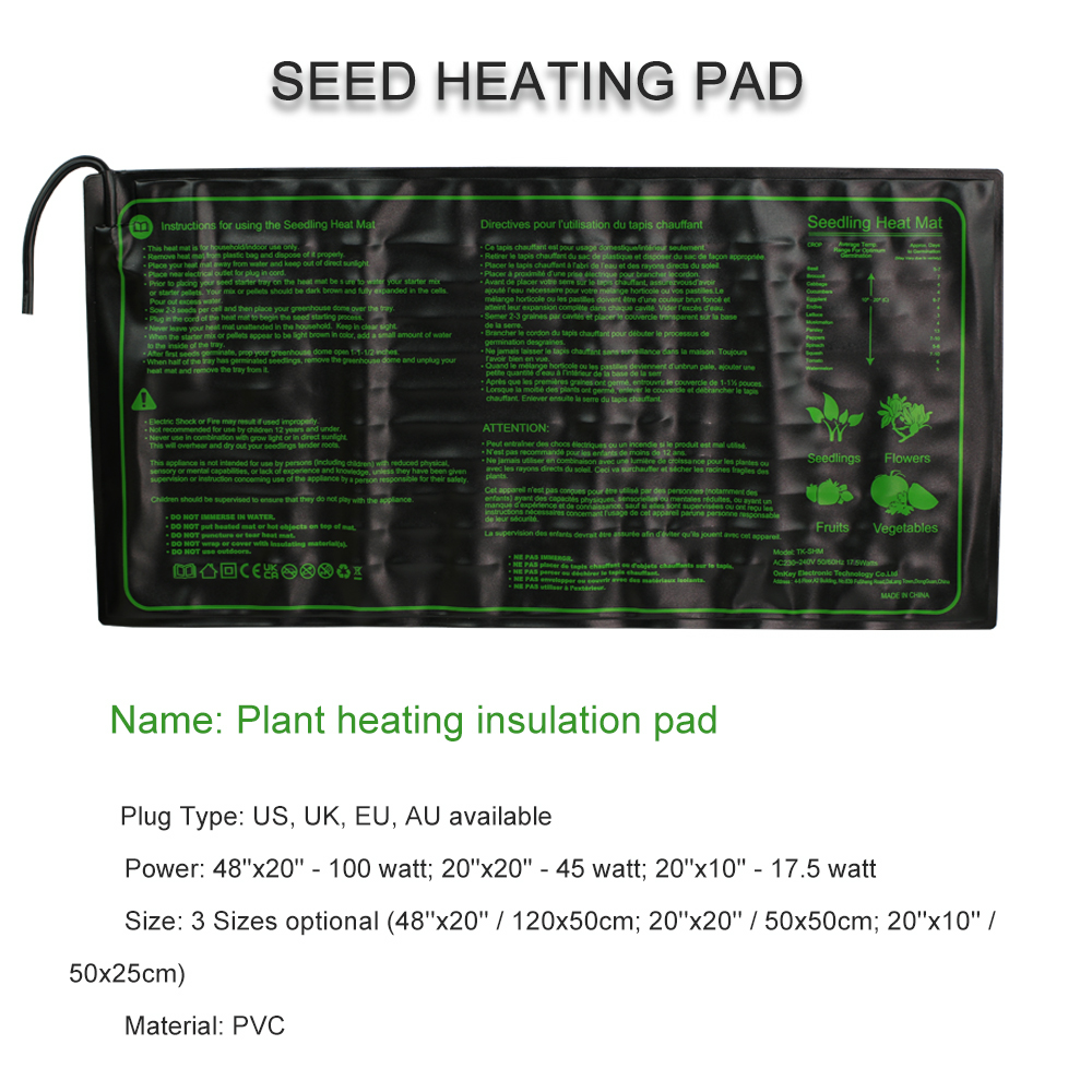 Seedling Heating Pad 3 Sizes W - Seedling Heat Pad incelemesi ve fiyatı