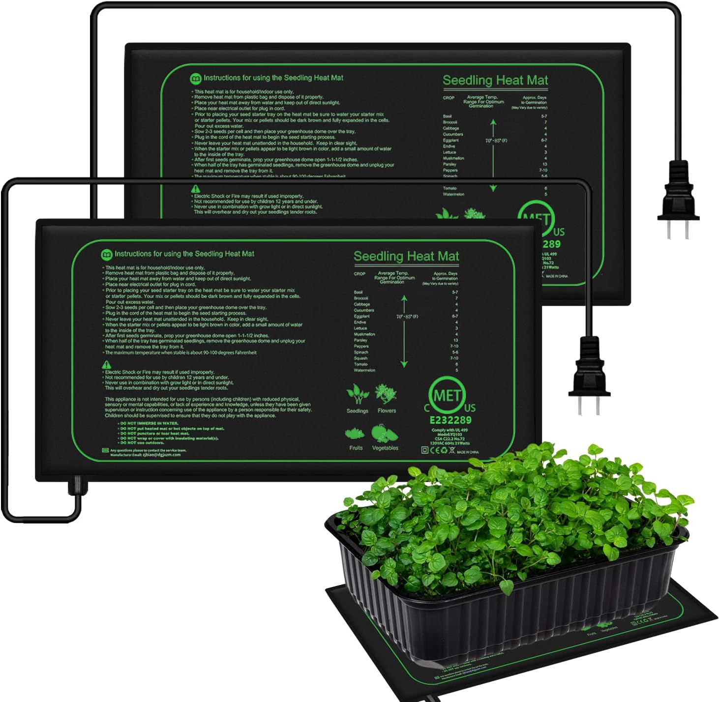 10/25/50CM Seedling Heat Mat I - Seedling Heat Pad incelemesi ve fiyatı