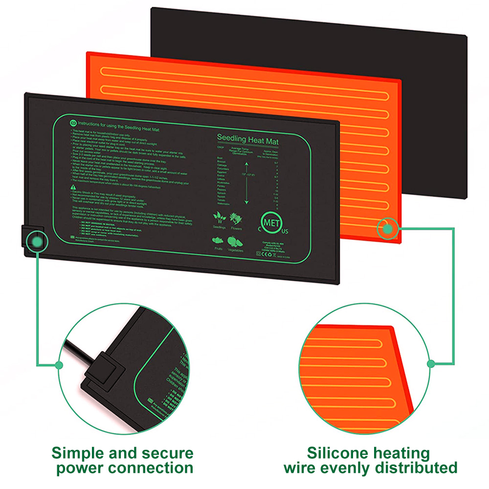 10/25/50CM Seedling Heat Mat I - Seedling Heat Pad incelemesi ve fiyatı